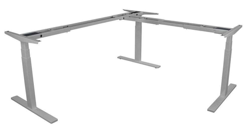 Image for VERTILIFT 3 LEG HEIGHT ADJUSTABLE SILVER WORKSTATION FRAME WITH PRESET CONTROLLER from SBA Office National - Darwin